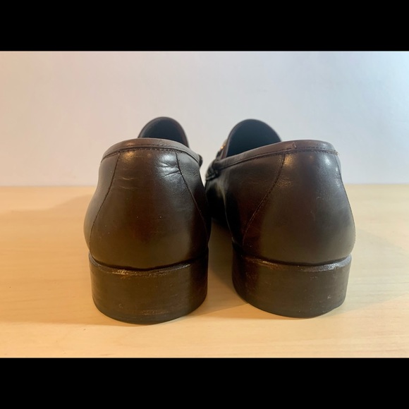 Gucci Horse-bit Accent Leather Dress Loafers - Picture 7 of 9
